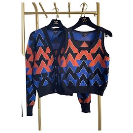 Top Chanel Egypt de lã Outro