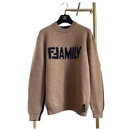 Pull Fendi en laine color-block Autre