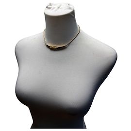 Colar Gargantilha Vintage Givenchy em tom dourado c. final de 1970s–início de 1980s Dourado