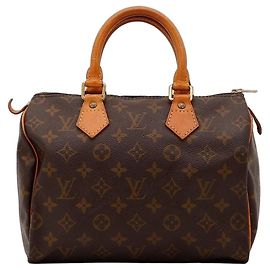 Louis Vuitton Speedy 25 Monogram Canvas Marrone Monogramma