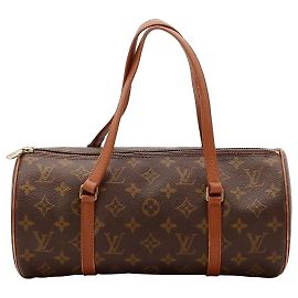 Louis Vuitton Papillon Sac Cylindrique Monogram Canvas Marron Monogramme
