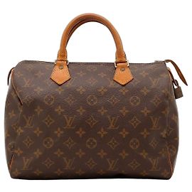 Louis Vuitton Speedy 30 Monogram Canvas Castaño Monograma