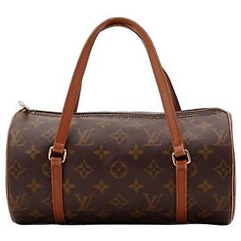 Louis Vuitton Papillon Monogram Canvas Tasche Braun Monogramm