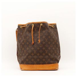 Louis Vuitton Bolso Noé Monogram Castaño Monograma