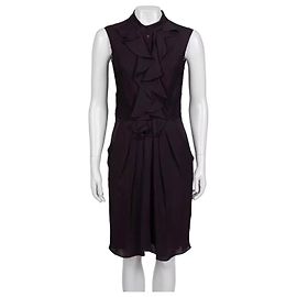 Céline Celine violettes Seidenkleid Sz.38 gebraucht Andere