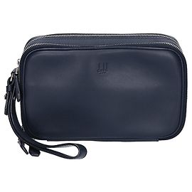 Alfred Dunhill Dunhill Hampstead Pochette Clutch Bag Navy blue