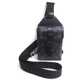 Borsa a tracolla Louis Vuitton Saumur Nero