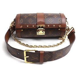 Louis Vuitton Papillon Trunk Shoulder Bag Golden