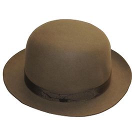 Autre Marque Sombrero Fedora Motsch Paris de lana marrón Caqui