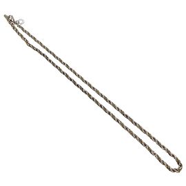 Autre Marque Colar Twist Chain Tiffany & Co. Prata Dourado