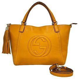 Gucci Soho Interlocking G Handtasche Orange