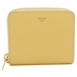 Céline Portefeuille bi-fold Celine jaune Jaune
