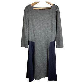 Autre Marque ANAYI Wool Knit Dress Brown