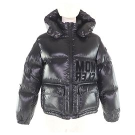 Giacca in nylon piumino MONCLER ABBAYE Nero