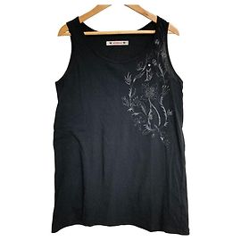 Autre Marque Túnica sem mangas Olleborebla Alberobello Preto