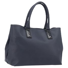 Borsa Tote Bottega Veneta Pelle Navy Silver 222498 Altro