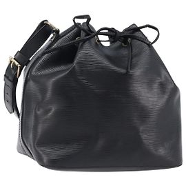LOUIS VUITTON Borsa a tracolla Epi Petit Noe Nera M44102 LV Altro