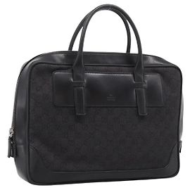 Borsa Tote GUCCI GG Supreme Nero Argento 101666 Altro