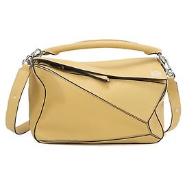 Borsa Loewe Medium Puzzle Giallo