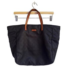 Borsa Shopper Gucci GG Monogram Nero