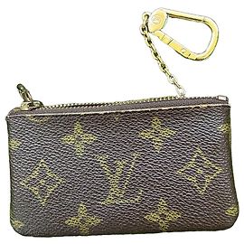 Louis Vuitton Monogram Schlüsseletui Braun