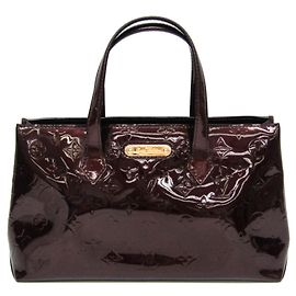 Bolsa Louis Vuitton Monogram Vernis Wilshire PM Bordeaux