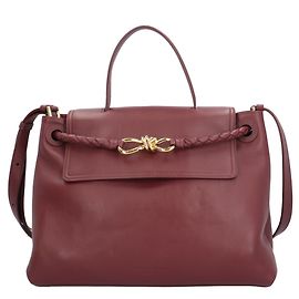 Bolso de hombro Ciao Medium Bottega Veneta Roja Burdeos