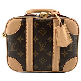 Louis Vuitton Brown Monogram Valisette PM Marrom