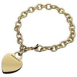 Autre Marque Bracciale con charm Tiffany & Co. in oro giallo 18K D'oro