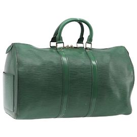 Louis Vuitton Keepall Epi Leather 45 Vert