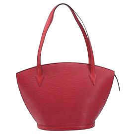 Louis Vuitton Saint Jacques Epi Leather GM Red