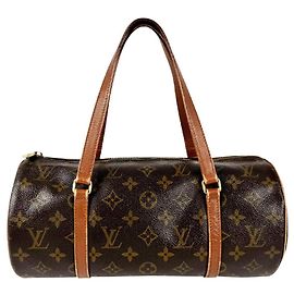 Louis Vuitton Monogram Papillon 30 Handbag Brown Monogram
