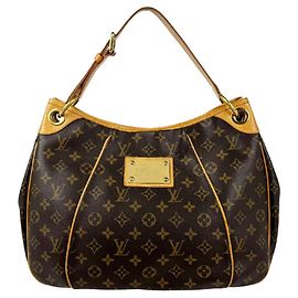 Louis Vuitton Monogram Galliera PM Handbag Brown Monogram