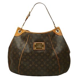 Louis Vuitton Monogram Galliera GM One-Shoulder Bag Brown