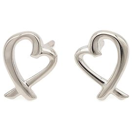 Autre Marque Orecchini Tiffany & Co. Paloma Picasso Loving Heart Argento