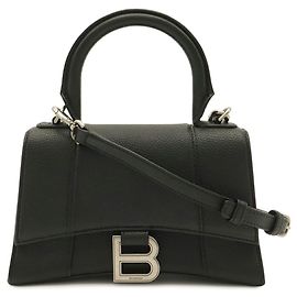 Bolsa Balenciaga Hourglass XS Preto
