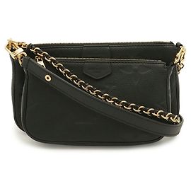 Louis Vuitton Monogram Empreinte Multi Pochette Accessoires Nero