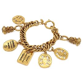 Pulseira com pingente banhada a ouro Chanel 31 Rue Cambon Outro