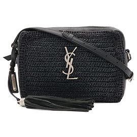 Bolsa Lou Camera Bag Yves Saint Laurent Preto