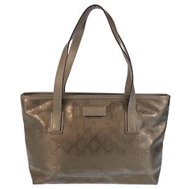 GUCCI GG INIMPRE TOTE BAG Brown
