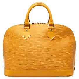 Sac à main Louis Vuitton Alma M52149 Jaune