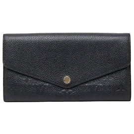 Louis Vuitton Portefeuille Sarah Long Wallet Preto