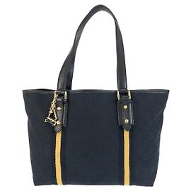 GUCCI GGCANVAS TOTE BAG Schwarz