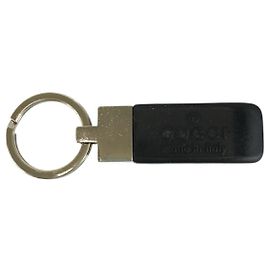 Gucci Rubber Keyring Black Black