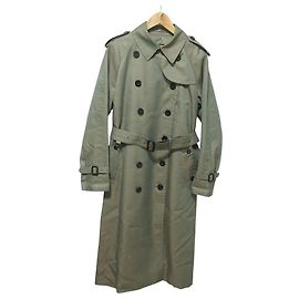 Cappotto lungo Aquascutum Aqua Bright Twill Verde