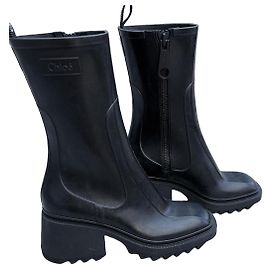 Botas Chloé para Mulher Preto Borracha Preto