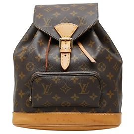 Louis Vuitton Monogram Montsouris MM Backpack Brown