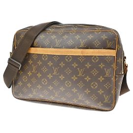 Louis Vuitton Reporter Monogram Canvas GM Marrone