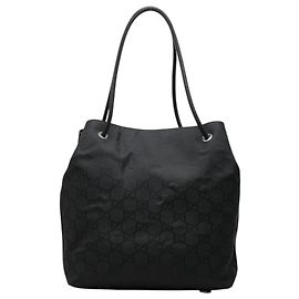 Saco Tote Gucci GG Nylon Preto