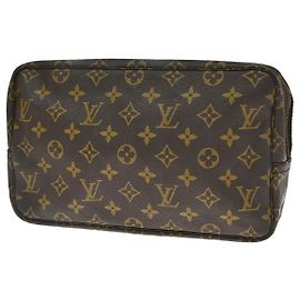 Louis Vuitton Trousse Toilette Monogram Canvas 28 Brown
